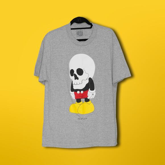 Heist & Co. Gray T-Shirt - Men's Large - Picture 5 of 8